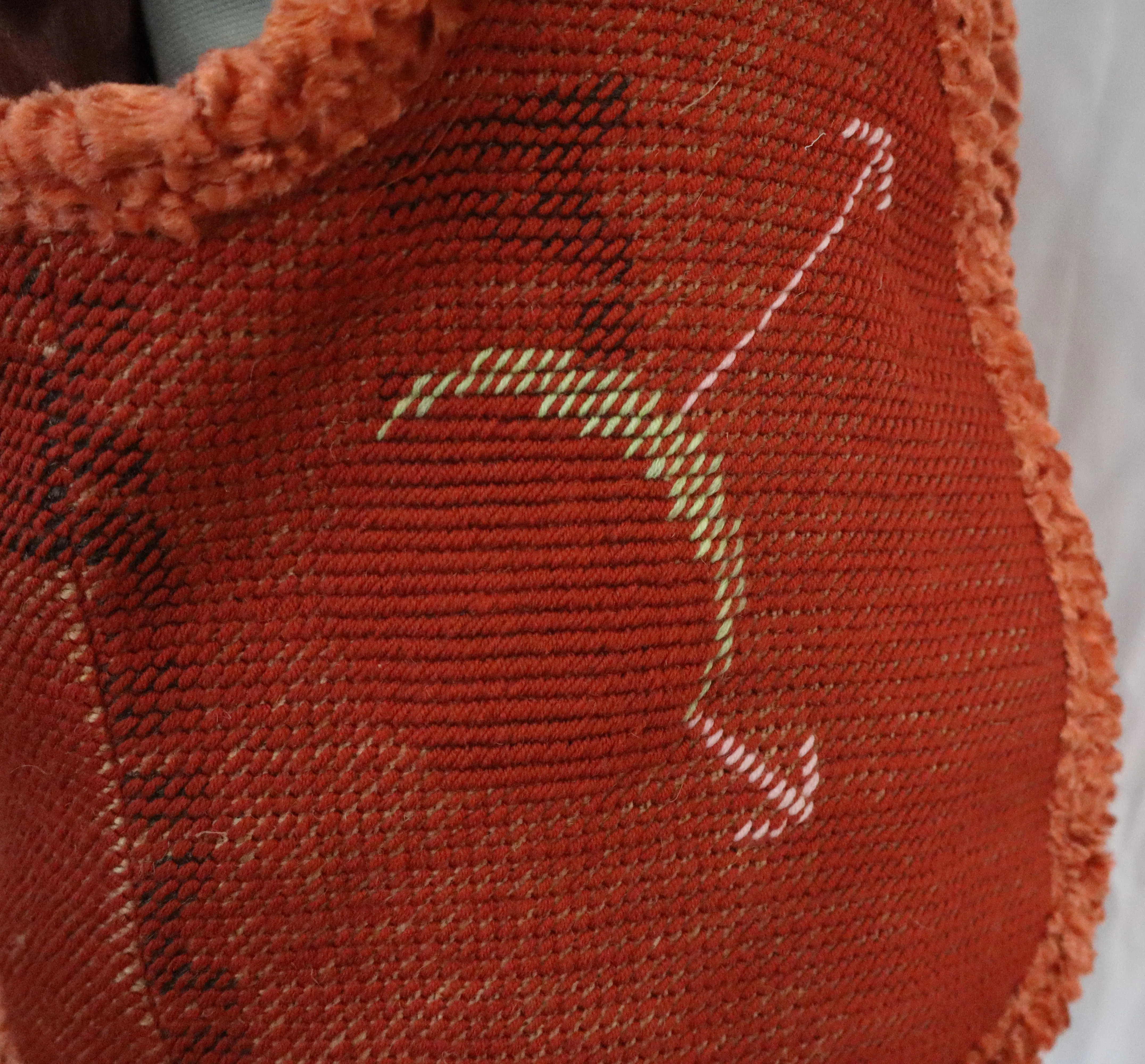 Close view of the moon on the Orbital Mechanic's Vest